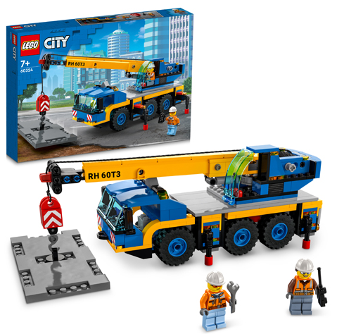 Обложка книги «LEGO 60324 Mobile Crane Конструктор»