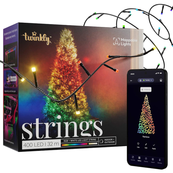 Twinkly Strings TWS400SPP-BEU 400 Special Edition Умная световая гирлянда Wi-Fi / Bluetooth