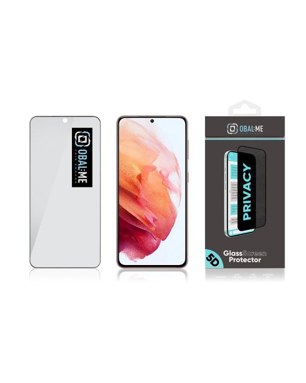 Дополнительное изображение книги «OBAL:ME Privacy 5D Glass Screen Protector Защитное стекло для Samsung Galaxy S21 / чёрный»