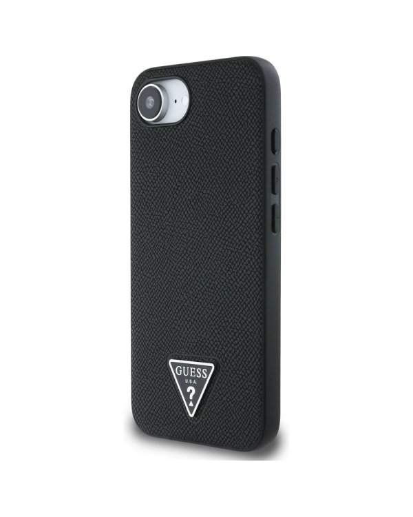 Guess Grained Triangle MagSafe Чехол для Apple iPhone 16e