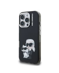 Karl Lagerfeld IML Aquarelle Karl and Choupette Case Чехол для Apple iPhone 16 Pro