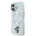 Karl Lagerfeld IML Karl and Choupette MagSafe Case Защитный чехол для iPhone 16 Plus / прозрачный