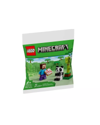 Lego Minecraft 30672 Steve and Baby Panda Конструктор
