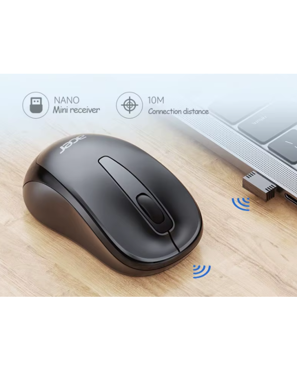 Acer M157 Беспроводная оптическая мышь 1600DPI / USB