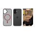 Дополнительное изображение книги «Tactical MagForce Hyperstealth 2.0 Cover Защитный чехол для iPhone 16 / чёрный/красный»