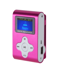 Quer MP3 Kомпактный проигрыватель с LCD экраном / FM Радио и слотом карты памяти microSD + Наушники