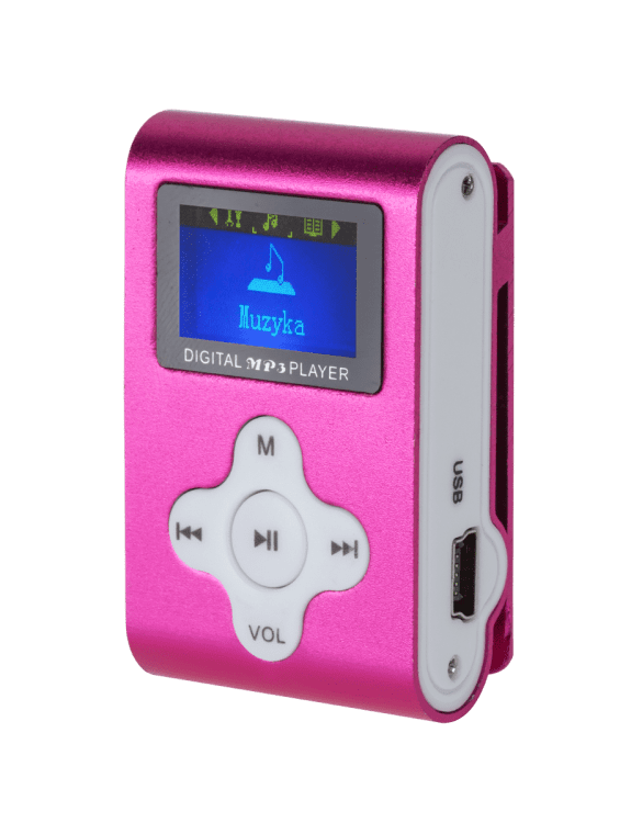 Quer MP3 Kомпактный проигрыватель с LCD экраном / FM Радио и слотом карты памяти microSD + Наушники