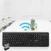 Kaku KSC-464 WRL 2.4GHz Smart Клавиатура Черный (ENG)