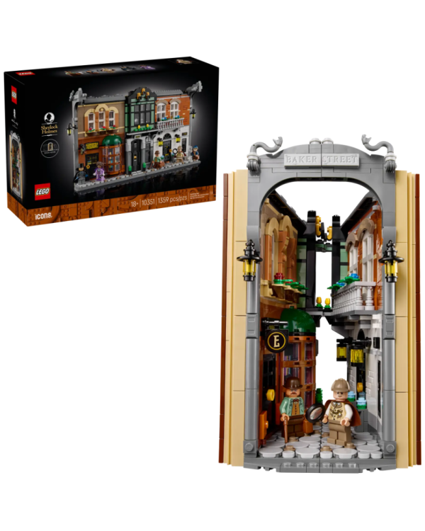 LEGO 10351 Sherlock Holmes: Книжный Уголок Конструктор