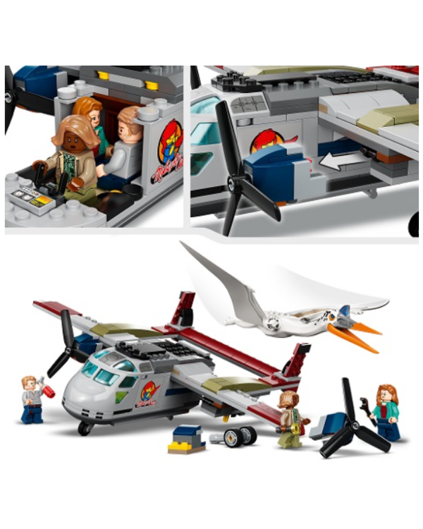 Дополнительное изображение книги «LEGO 76947 Jurassic World Quetzalcoatlus Plane Heist Конструктор»