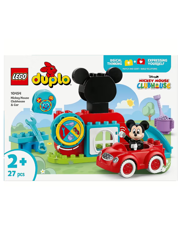 Дополнительное изображение книги «LEGO Duplo 10454 Конструктор Клуб друзей Микки Мауса»