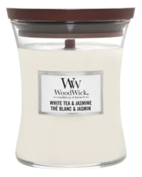 Woodwick White Tea & Jasmine Свеча 275 g