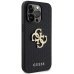 Guess Leather Perforated 4G Glitter Logo Back Case Защитный Чехол для Apple iPhone 15 Pro