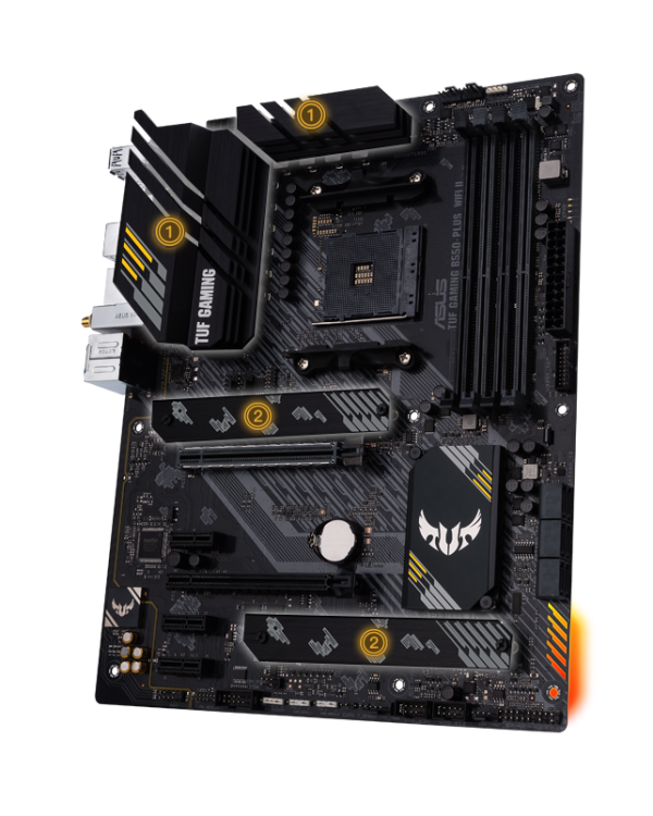 Asus TUF Gaming B550-PLUS Материнская плата