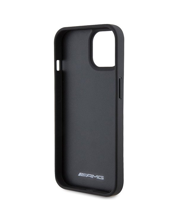 AMG Leather Debossed Lines Back Case Защитный Чехол для Apple iPhone 15 Plus