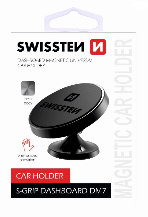Swissten S-Grip DM7 Универсальный держатель с магнитом для устройств Swissten S-Grip DM7 Универсальный держатель с магнитом для устройств