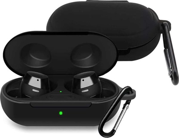 Обложка книги «Alogy Slim Case for Samsung Galaxy Buds / Buds Plus Black»