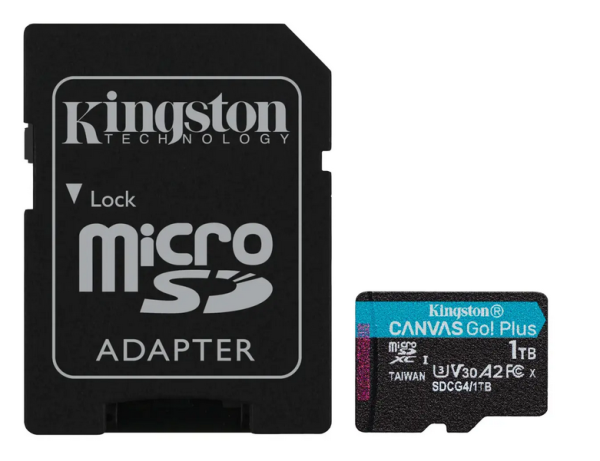 Kingston Canvas Go Plus MicroSDXC Карта памяти 1TB