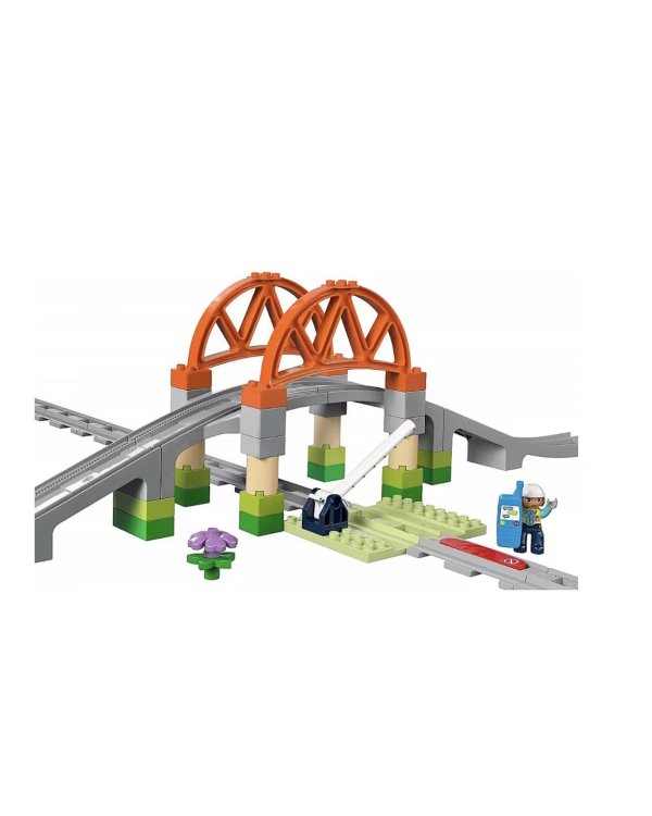 LEGO 10426 Duplo Town Удлинитель Моста и Железной Дороги Конструктор 2+