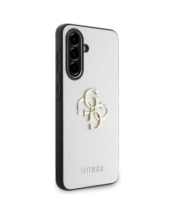 Guess Grained Big 4G Logo Small Classic Logo Case Чехол для Samsung Galaxy A56 5G