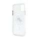 Karl Lagerfeld IML K&CH Heads Metal Frame MagSafe Case Защитный чехол для iPhone 11 / прозрачный