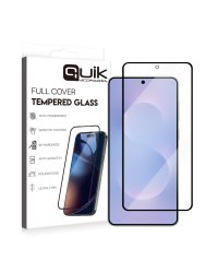 Quik Accessories Full Cover Tempered Glass Защитное Стекло для Samsung Galaxy S25 Edge