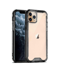 Mocco Acrylic Air Case Силиконовый чехол для Apple iPhone 11 Pro Прозрачный-черный
