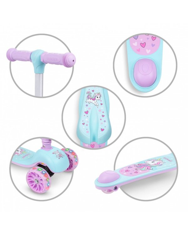 Kidwell Rimba Unicorn алюминиевый самокат
