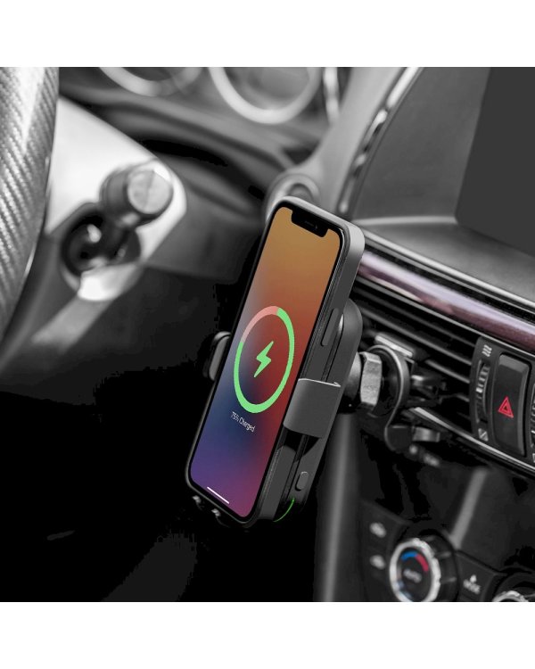 OBAL:ME GravCharger Wireless Charging Car Holder Автомобильный держатель с беспроводной зарядкой 15W / чёрный