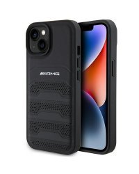 AMG Leather Debossed Lines Back Case Защитный Чехол для Apple iPhone 15 Plus