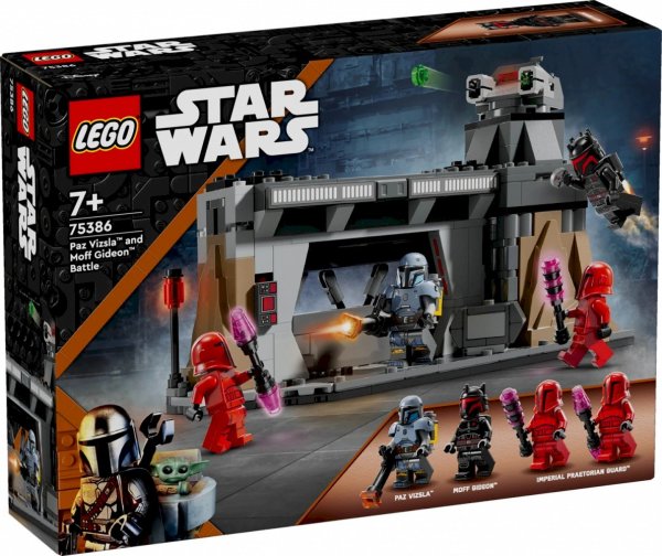 LEGO 75386 Bricks Star Wars Paz Vizsla and Moff Gideon Battle Сражение Конструктор 7+