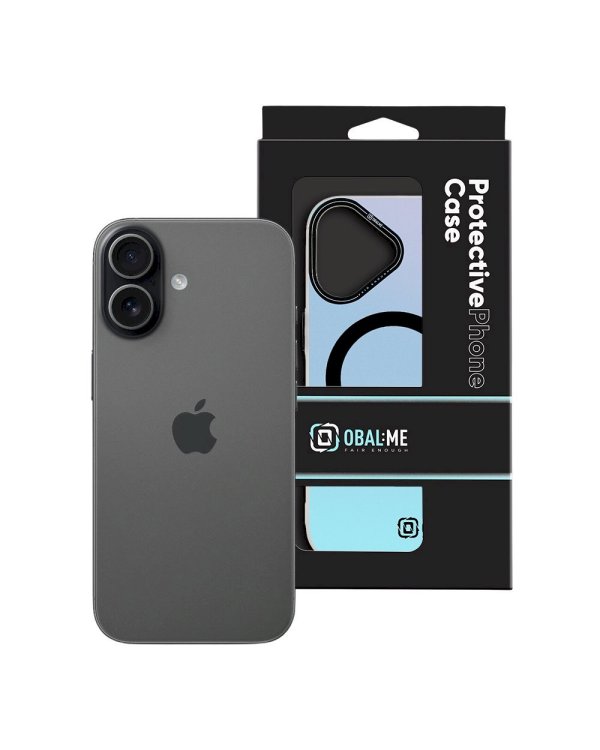 OBAL:ME HoloMag Cover Защитный чехол для Apple iPhone 17 / чёрный