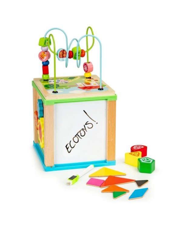 Дополнительное изображение книги «EcoToys 5в1 Сортировщик и лабиринты»