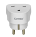 SAVIO AP-02 Travel Сетевой переходник UK - EU