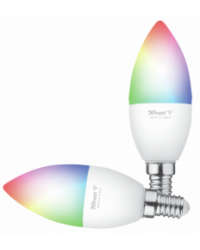 Trust Smart WiFi LED Candle E14 Белая и цветная (двойная упаковка) светодиодная лампа