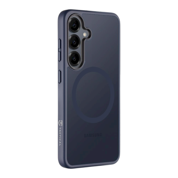 Обложка книги «Tactical MagForce Hyperstealth Cover Защитный чехол для Samsung Galaxy S25 / тёмно-синий»