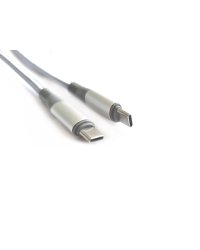 WELIKE WK-150-C Кабель для зарядки USB-C 120W PD / 1m / серебрянный