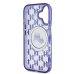 Karl Lagerfeld IML Monogram K&CH Heads MagSafe Case Защитный чехол для iPhone 16 / фиолетовый