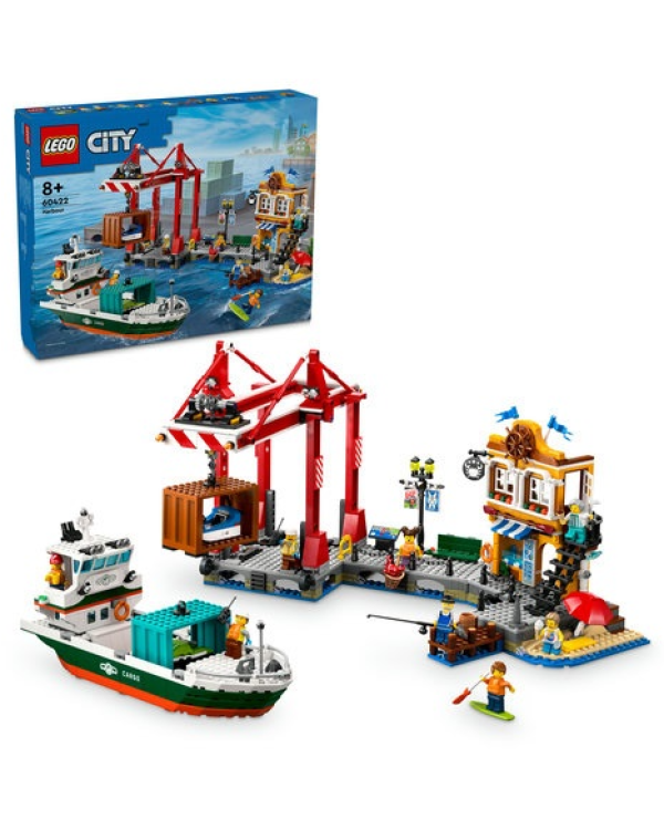 LEGO City 60422 Seaside Harbor with Cargo Ship Конструктор