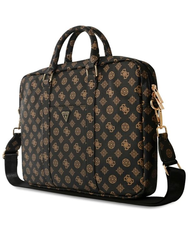 Guess Peony Front Pocket & Zipper Triangle Logo Computer Bag Сумка для ноутбука 16"