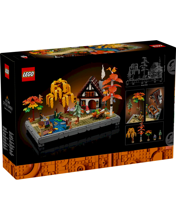 LEGO 11372 Icons Autumn Garden with Cottage Конструктор