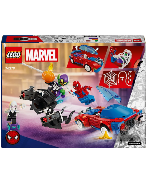 LEGO 76279 Spider-Man Race Car & Venom Green Goblin Конструктор