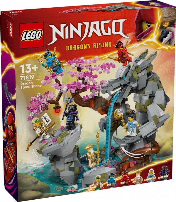 Обложка книги «LEGO Ninjago 71819 Dragon Stone Shrine Конструктор»