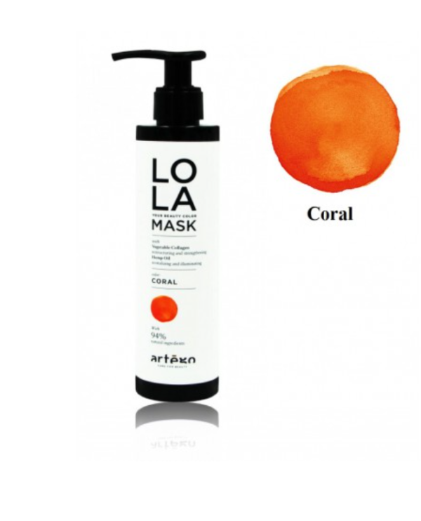 Artègo Lola Your Beauty Colour Маска для волос Coral 200 ml