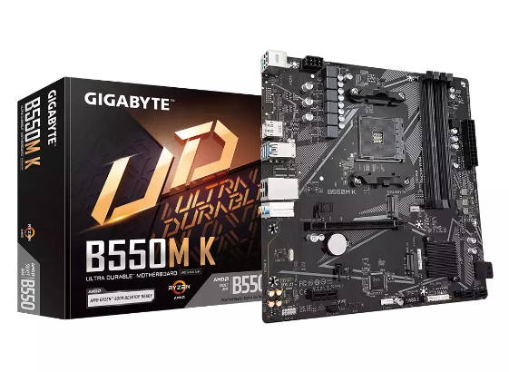 Gigabyte B550M K Материнская Плата