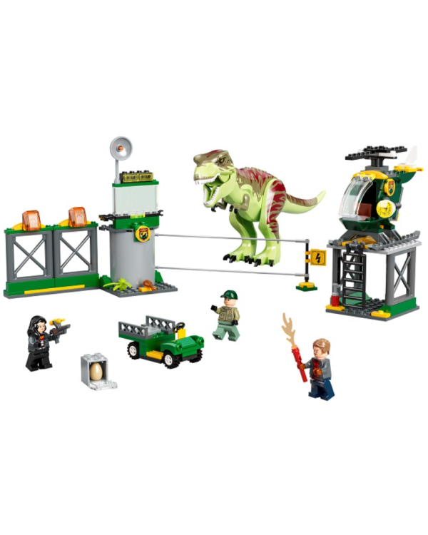 Дополнительное изображение книги «LEGO 76944 T. Rex Dinosaur Breakout Конструктор»