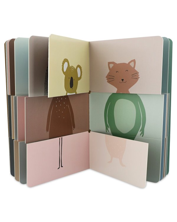 Trixie Flip Flap Книга о животных 12м+