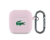 Lacoste Liquid Silicone Croc Logo Case Чехол для наушников Apple AirPods 4