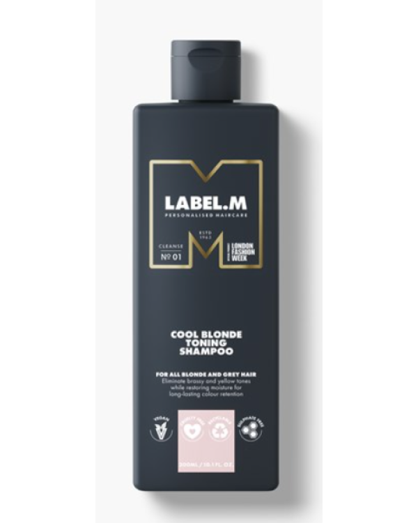 Label.M Cool Blonde Тонирующий шампунь 300 ml