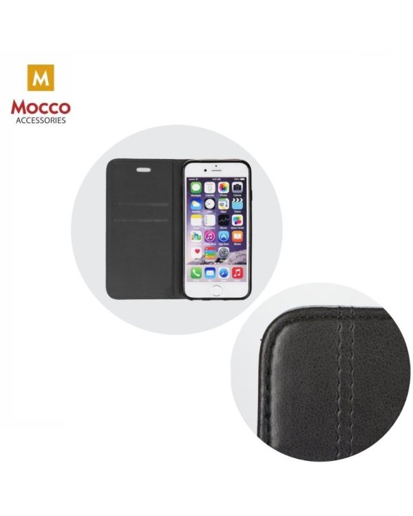 Mocco Smart Focus Book Case Чехол Книжка для телефона Samsung A920 Galaxy A9 (2018) Чёрный